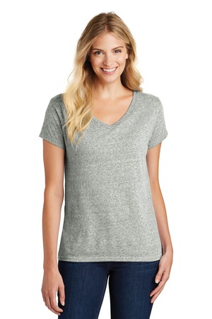 DISCONTINUED District Women's Astro V-Neck Tee. DM465A