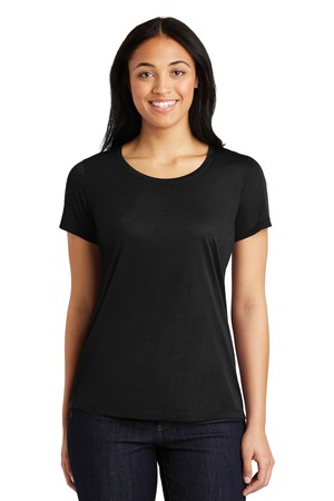 Sport-Tek Women's PosiCharge Competitor Cotton Touch Scoop Neck Tee. LST450