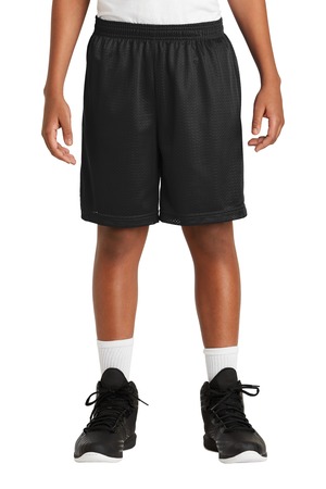 DISCONTINUED Sport-Tek Youth PosiCharge Classic Mesh Short. YST510