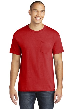 Gildan Heavy Cotton 100% Cotton Pocket T-Shirt. 5300