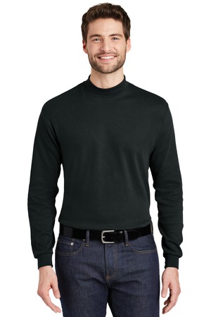 Port Authority K321 Interlock Knit Mock Turtleneck — front