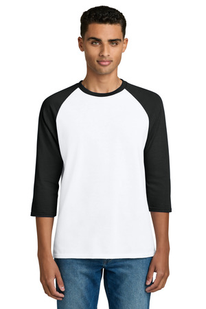 Gildan 5700 Heavy Cotton™ 3/4-Sleeve Raglan T-Shirt — front