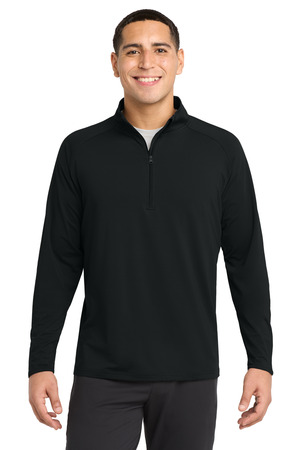 Sport-Tek ST850 Sport-Wick® Stretch 1/4-Zip Pullover — front