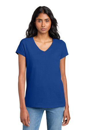 District Women's The Concert Tee V-Neck DT5002