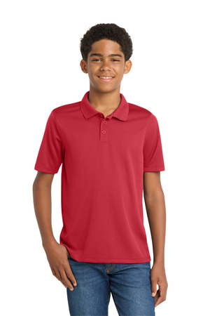 Sport-Tek Youth PosiCharge RacerMesh Polo. YST640