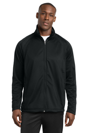 Sport-Tek JST90 Tricot Track Jacket — front