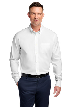 Brooks Brothers Wrinkle-Free Stretch Pinpoint Shirt BB18000