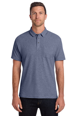 Port Authority C-FREE Cotton Blend Pique Pocket Polo K868