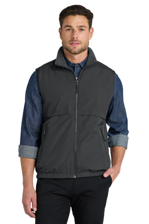 Port Authority J7490 Reversible Charger Vest — front