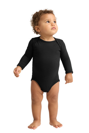 Rabbit Skins RS4421 Infant Long Sleeve Jersey Bodysuit — front