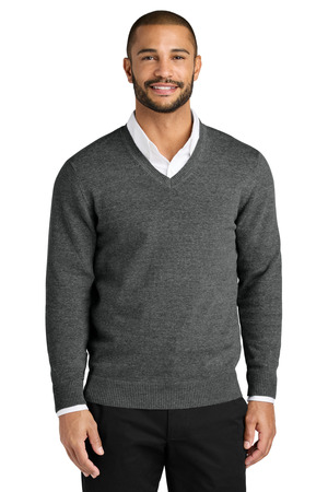 Port Authority SW2850 Easy Care V-Neck Sweater — front