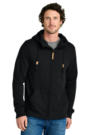 tentree TTCM4414 Space Dye Fleece Full-Zip Hoodie — front