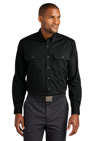 CornerStone CSW174 Long Sleeve Select Ripstop Shirt — front