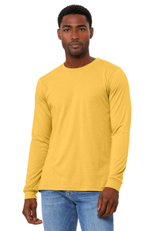 BELLA+CANVAS Unisex Heather CVC Long Sleeve Tee BC3501CVC