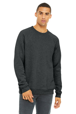 BELLA+CANVAS Unisex Sponge Fleece Raglan Sweatshirt. BC3901