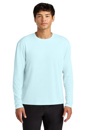 A4 - Cooling Performance Long Sleeve Tee Mens A4N3165 in PastelBlue