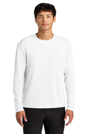 A4 - Cooling Performance Long Sleeve Tee Mens A4N3165 in White