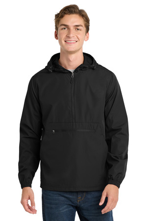 Sport-Tek JST66 Packable Anorak — front