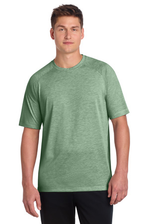 Sport-Tek PosiCharge Tri-Blend Wicking Raglan Tee. ST400