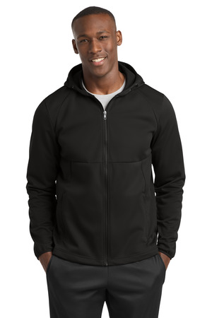 Sport-Tek ST980 Hooded Soft Shell Jacket — front