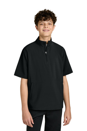 Richardson RY7400SSQ Youth Barrage Wind Shirt — front
