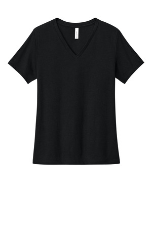 BELLA+CANVAS Women's Relaxed Heather CVC V-Neck Tee BC6405CVC