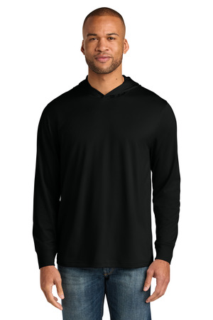 CornerStone CS440LSH Workwear Pro Long Sleeve Hooded Tee — front