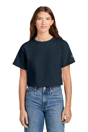 Champion Women's Cropped Heritage Tee T453W