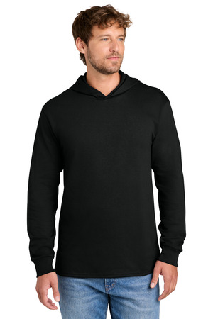 Port & Co PC54H Core Cotton Pullover Hooded Tee — front