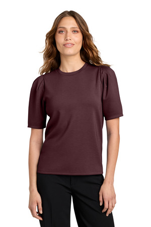 Mercer+Mettle MM1041 Women's Short Sleeve Lite Spacer Top — front