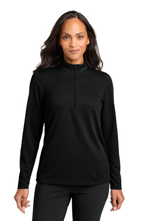 Port Authority LK241 Women's Wearever Performance Pique 1/4-Zip — front