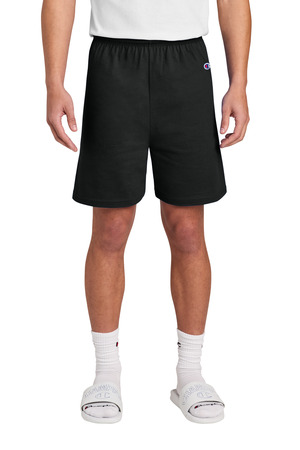 Champion 8187 Cotton Gym Short — front