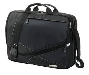 OGIO 117023 Voyager Messenger in Black/ Petrol