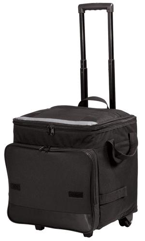 Port Authority BG119 Rolling Cooler in Black