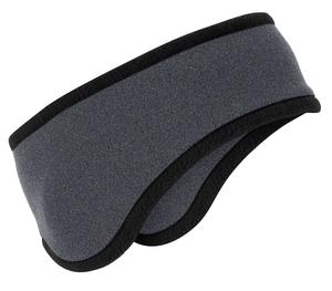 Port Authority C916 Two-Color Fleece Headband in Midnight Heather