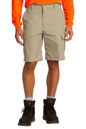 Red Kap PT66 Industrial Cargo Short in Khaki