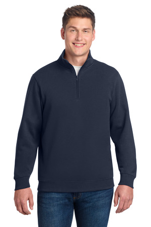 Sport-Tek ST253 1/4-Zip Sweatshirt in True Navy