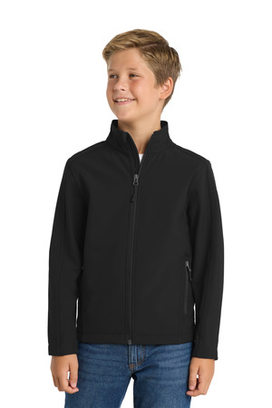 Port Authority Y317 Youth Core Soft Shell Jacket in Black