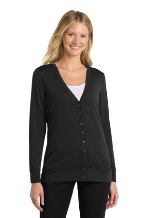 Port Authority L545 Women's Concept Cardigan in Black