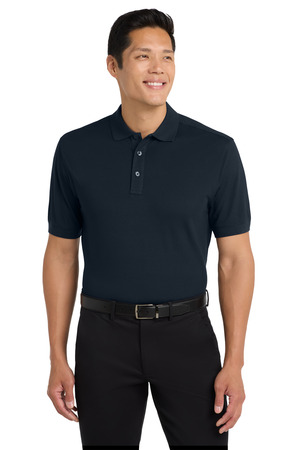 Port Authority K555 Stretch Pique Polo in Dress Blue Navy