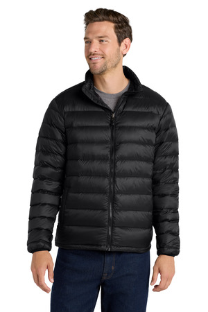 Port Authority J323 Down Jacket in Black