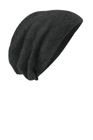 District DT618 Slouch Beanie in Charcoal Heather