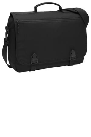 Port Authority BG304 Messenger Briefcase in Black