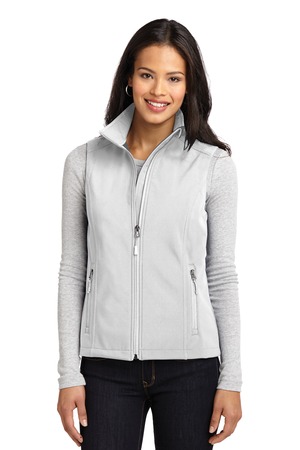 Port Authority L325 Women's Core Soft Shell Vest in Marshmallow