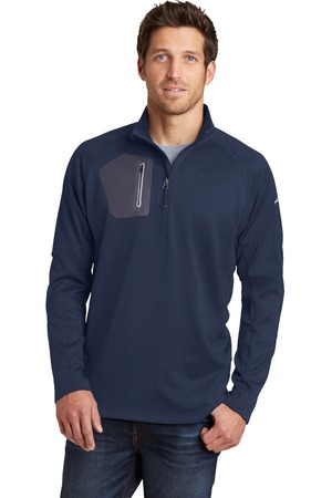 Eddie Bauer EB234 1/2-Zip Performance Fleece in River Blue Navy