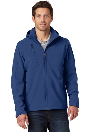 Eddie Bauer EB536 Hooded Soft Shell Parka in Admiral Blue