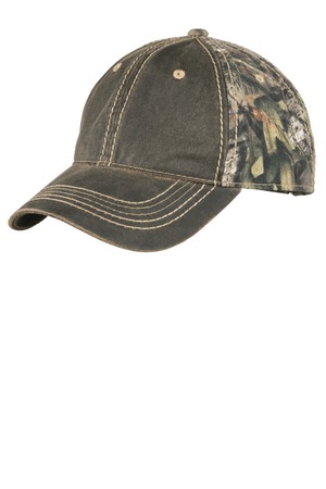 Port Authority C819 Pigment Print Camouflage Cap in Mossy Oak Break-Up Country
