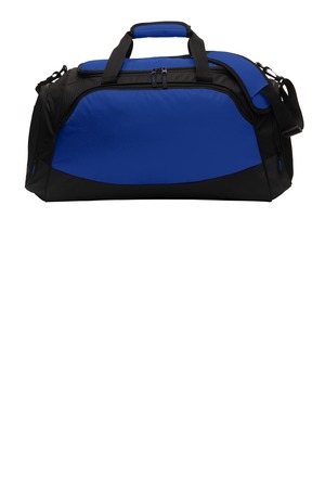 Port Authority BG801 Medium Active Duffel in True Royal/ Black
