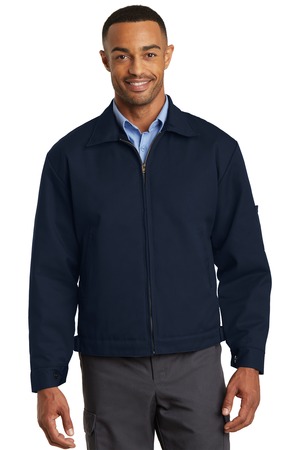 Red Kap CSJT22 Slash Pocket Jacket in Navy