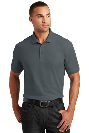 Port Authority K100 Core Classic Pique Polo in Graphite